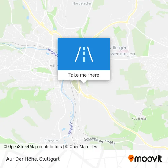 Карта Auf Der Höhe