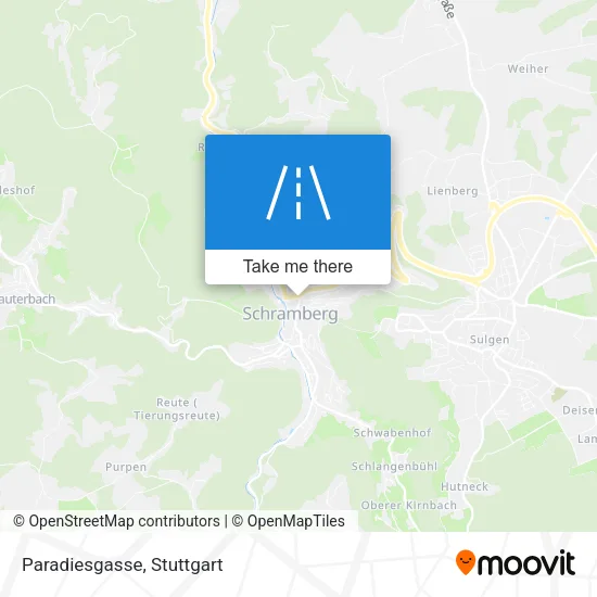 Карта Paradiesgasse