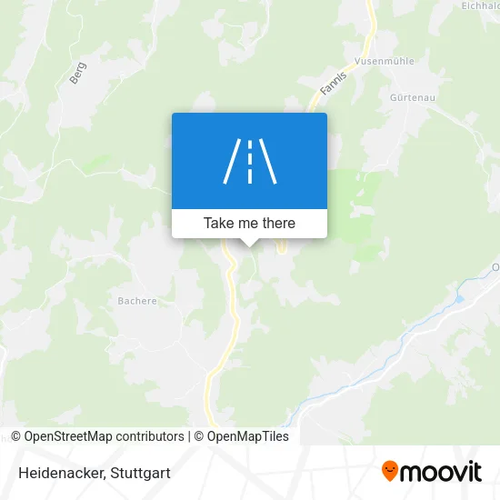 Карта Heidenacker