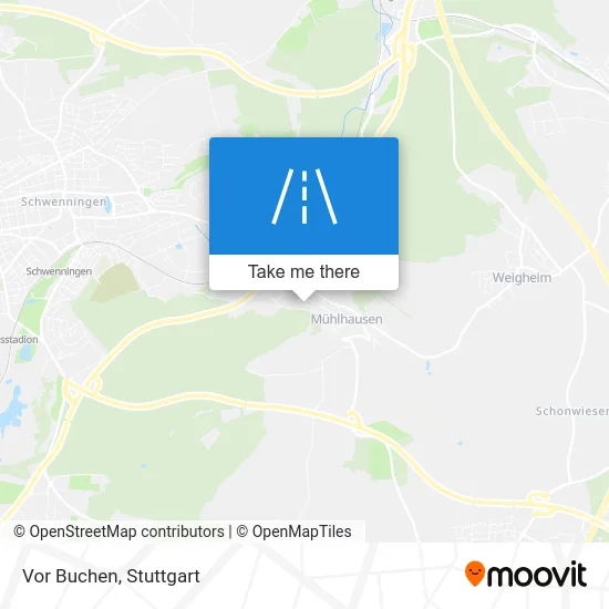 Карта Vor Buchen