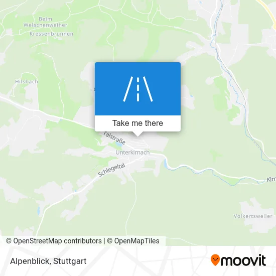 Alpenblick map