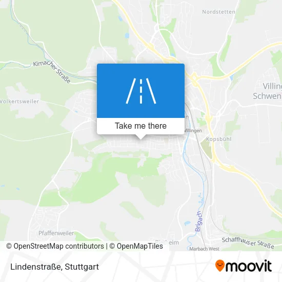 Карта Lindenstraße