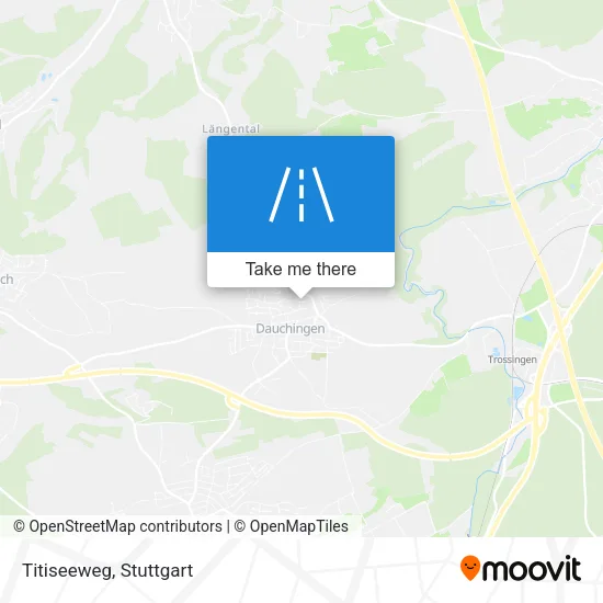 Карта Titiseeweg