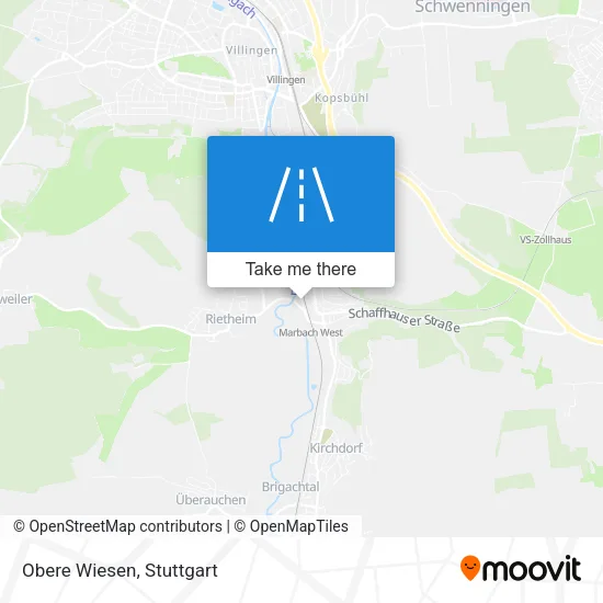 Карта Obere Wiesen