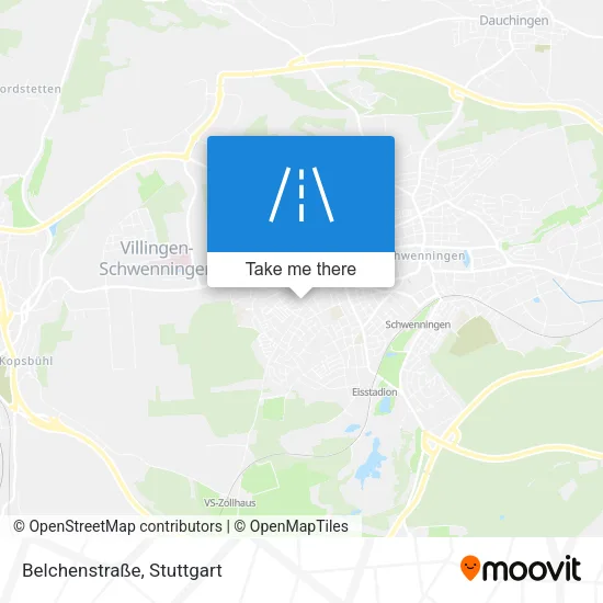 Карта Belchenstraße