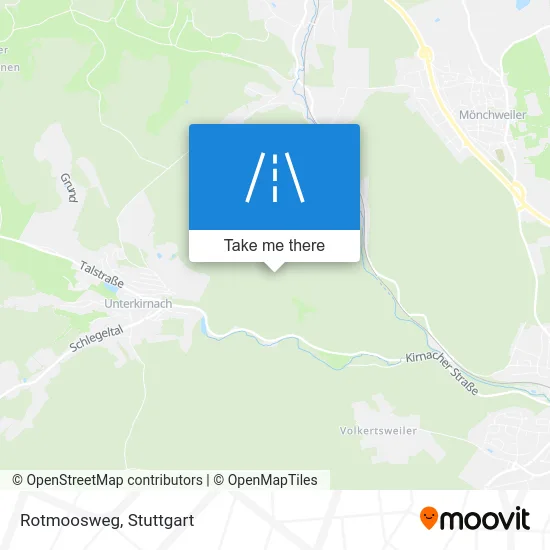 Карта Rotmoosweg