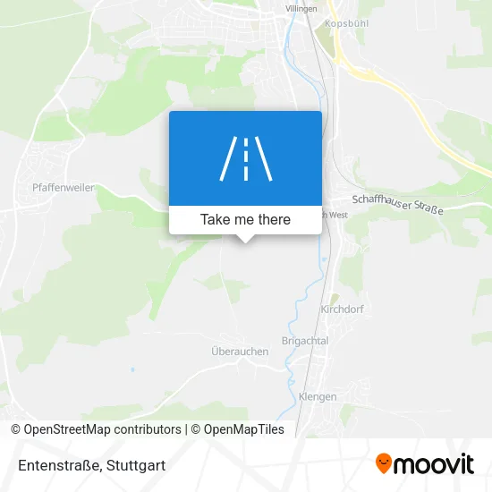 Карта Entenstraße