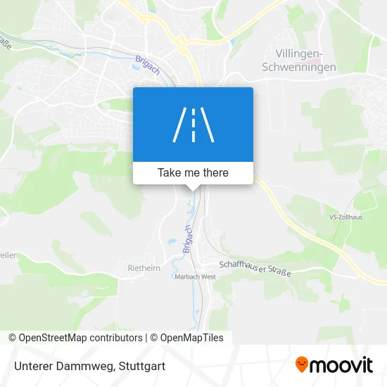 Карта Unterer Dammweg