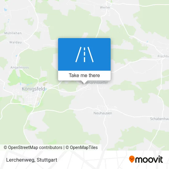 Карта Lerchenweg