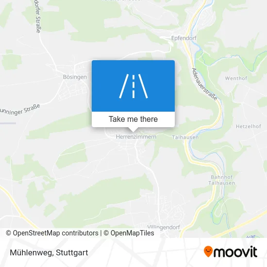 Карта Mühlenweg