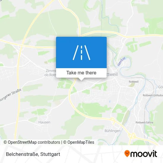 Карта Belchenstraße