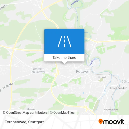 Карта Forchenweg