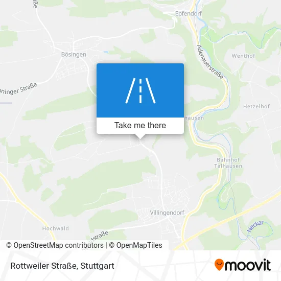 Rottweiler Straße map