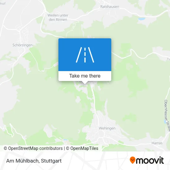 Карта Am Mühlbach