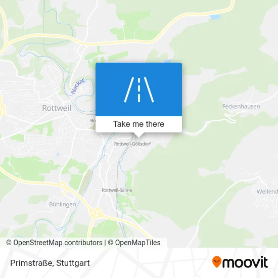 Карта Primstraße