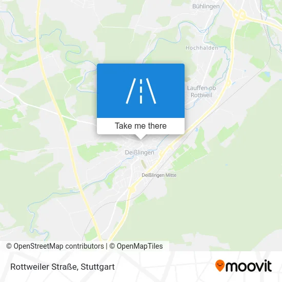 Rottweiler Straße map