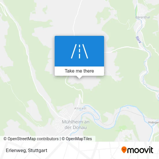 Карта Erlenweg