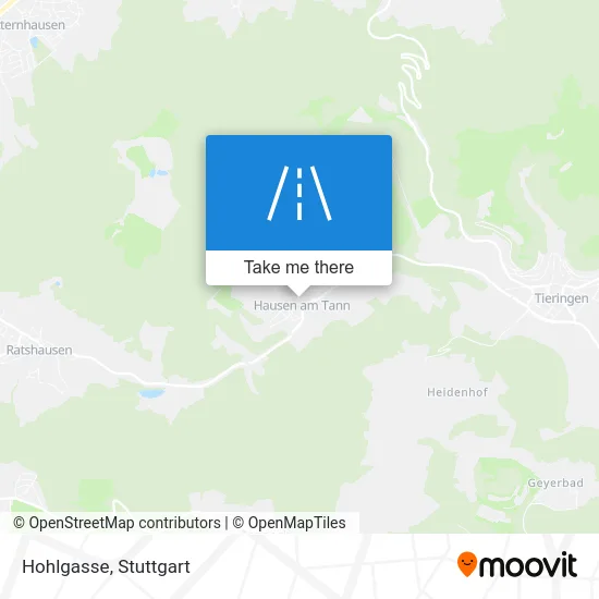 Карта Hohlgasse