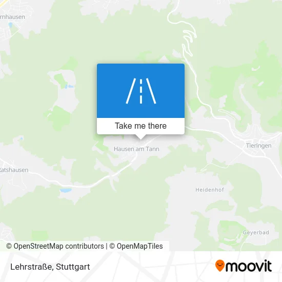 Карта Lehrstraße