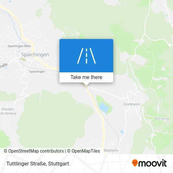 Tuttlinger Straße map