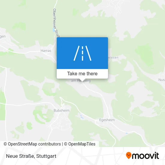 Карта Neue Straße