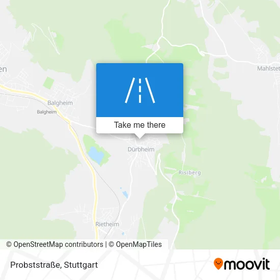 Карта Probststraße