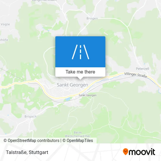 Карта Talstraße