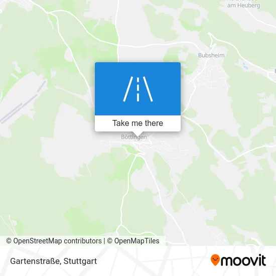 Карта Gartenstraße