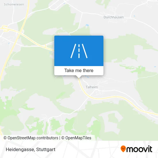 Карта Heidengasse