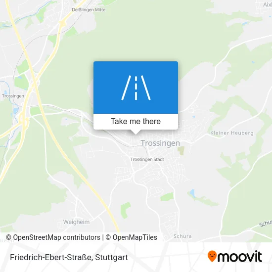 Карта Friedrich-Ebert-Straße