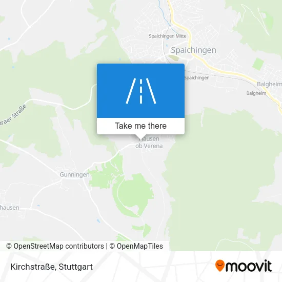 Карта Kirchstraße