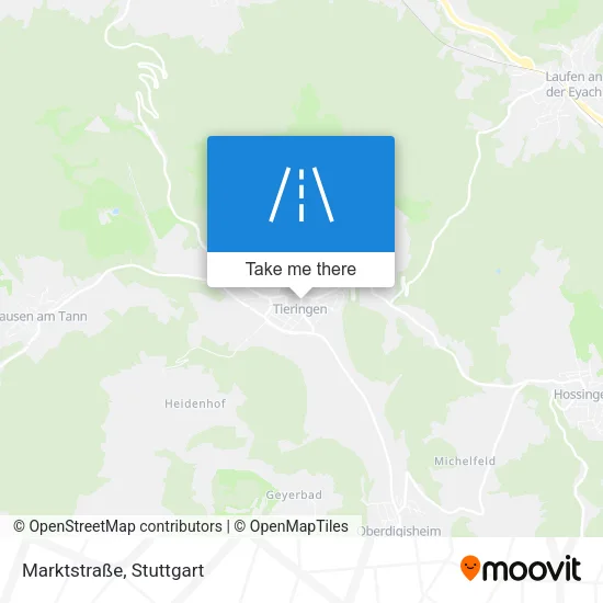 Карта Marktstraße