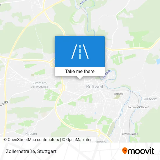 Карта Zollernstraße