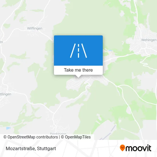 Карта Mozartstraße