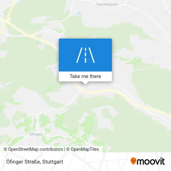 Карта Öfinger Straße
