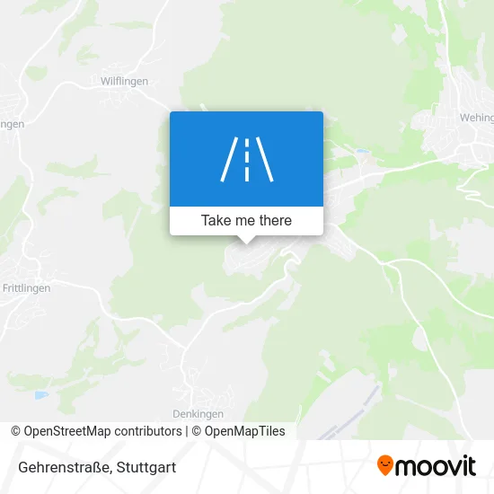 Карта Gehrenstraße