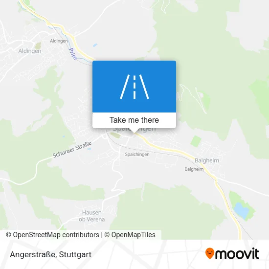 Карта Angerstraße