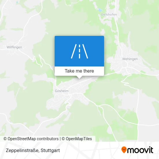 Карта Zeppelinstraße