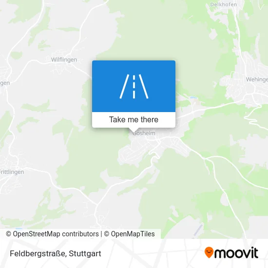 Карта Feldbergstraße