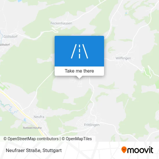 Карта Neufraer Straße