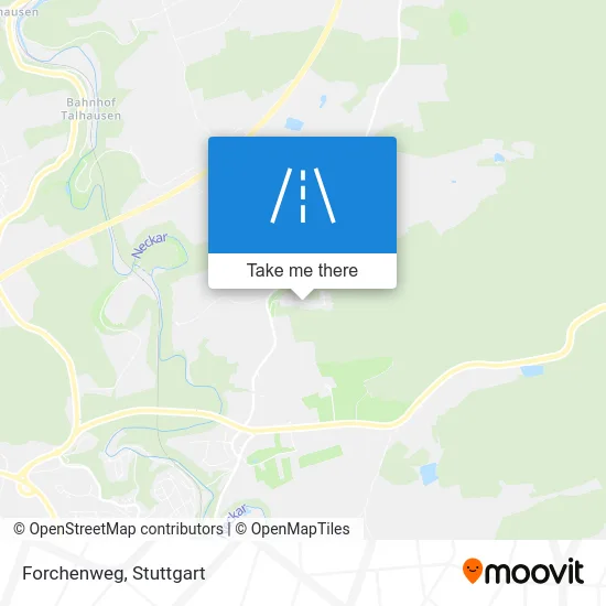 Карта Forchenweg