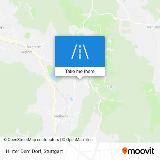 Карта Hinter Dem Dorf