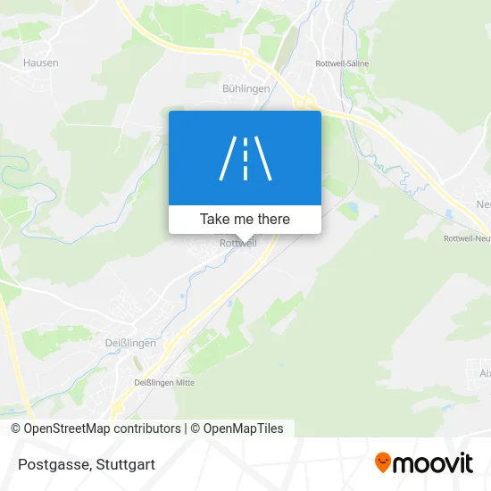 Карта Postgasse