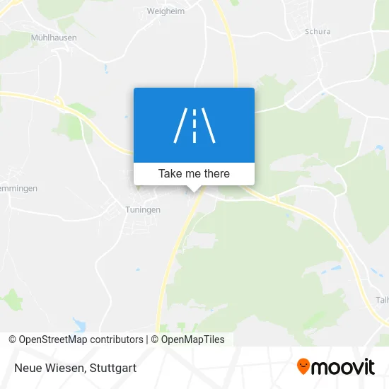 Карта Neue Wiesen