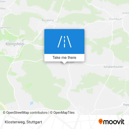 Карта Klosterweg