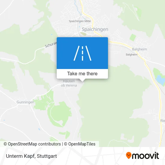 Карта Unterm Kapf