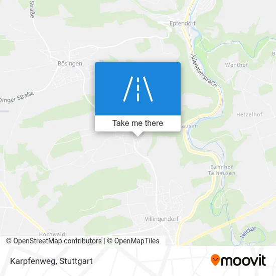Karpfenweg map
