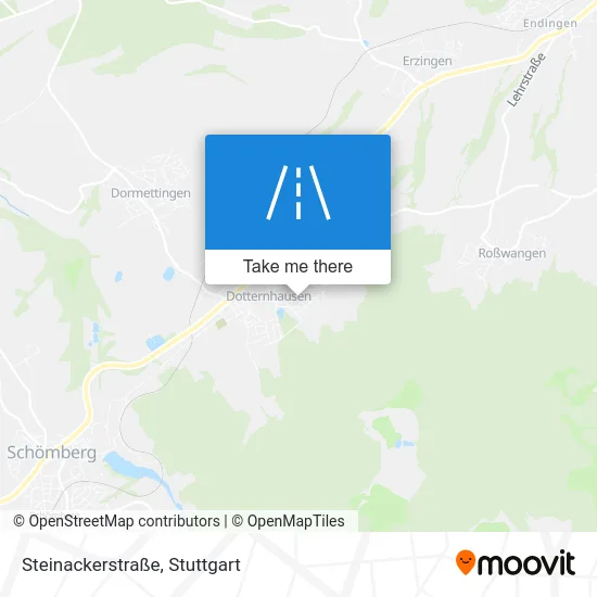 Карта Steinackerstraße