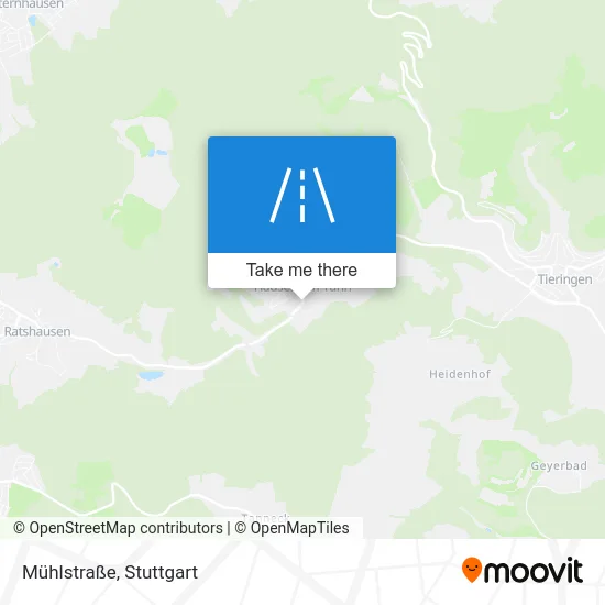 Карта Mühlstraße