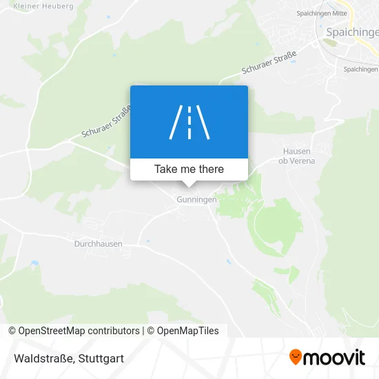 Карта Waldstraße